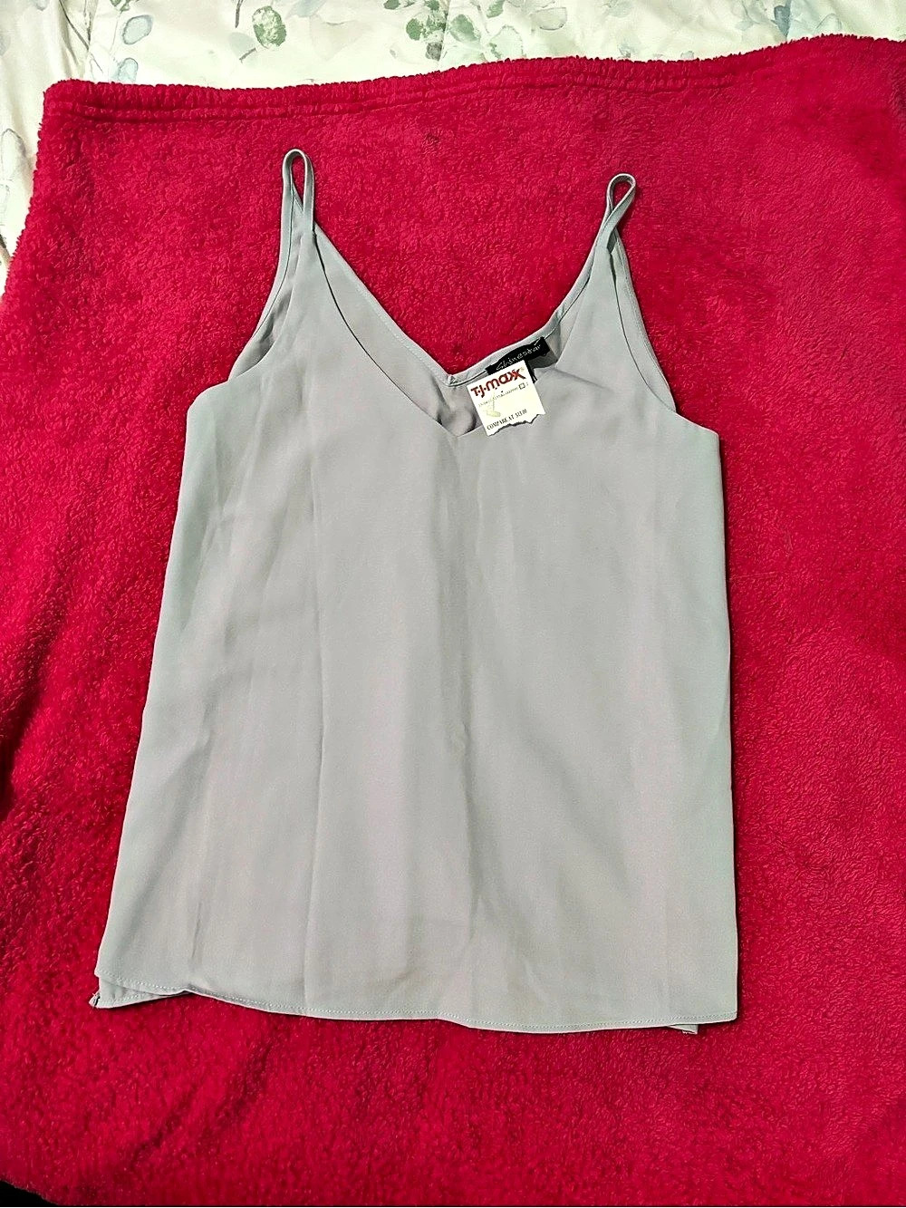 Socialite Gray Camisole Size Medium NWT